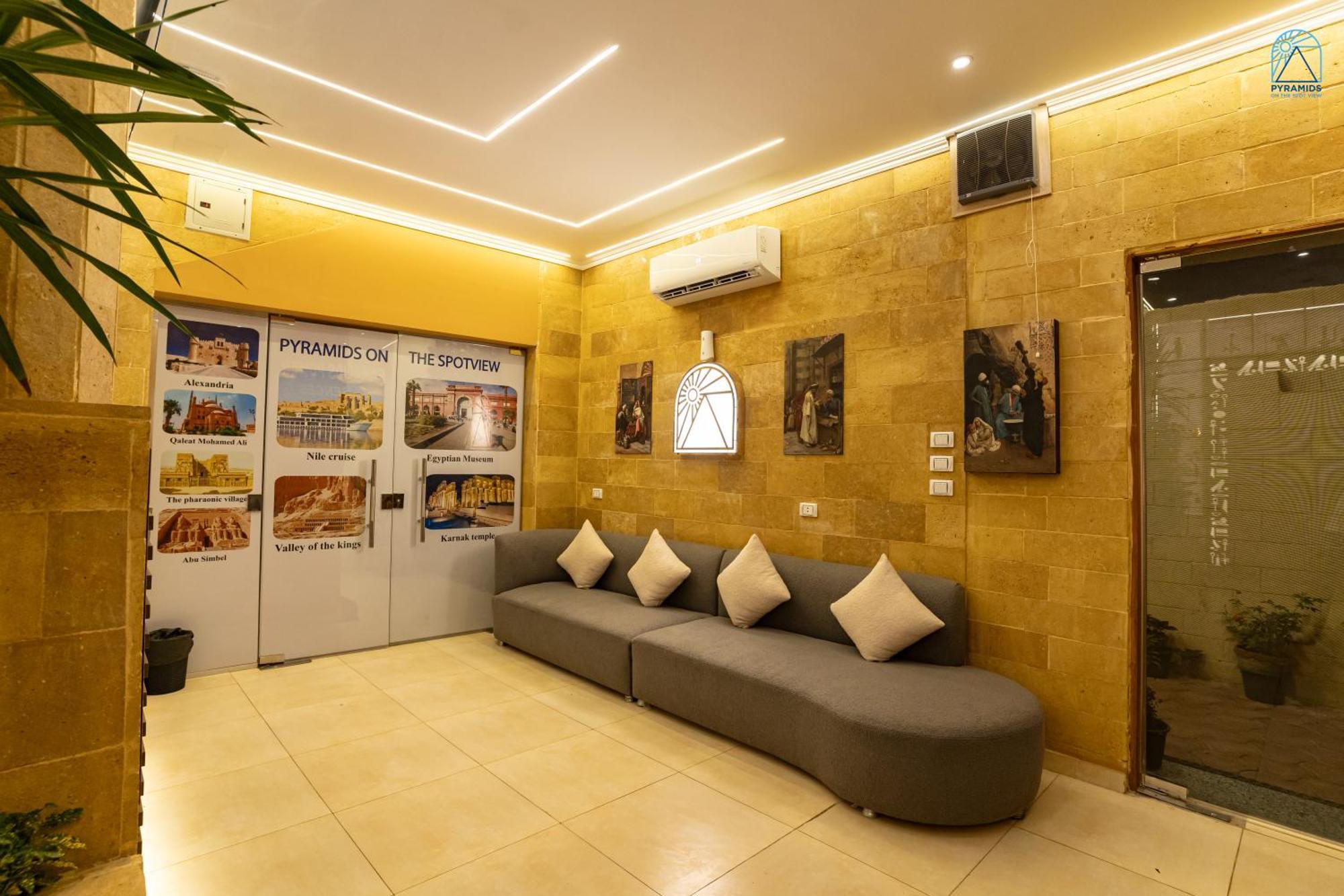 Hotel Pyramids On The Spot View Kafret el-Gabal Zewnętrze zdjęcie